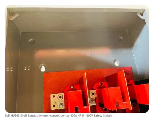 Square D HU365 400A 600V 3P Indoor Non-Fused Single Throw Safety Switch — product image 6 of 7