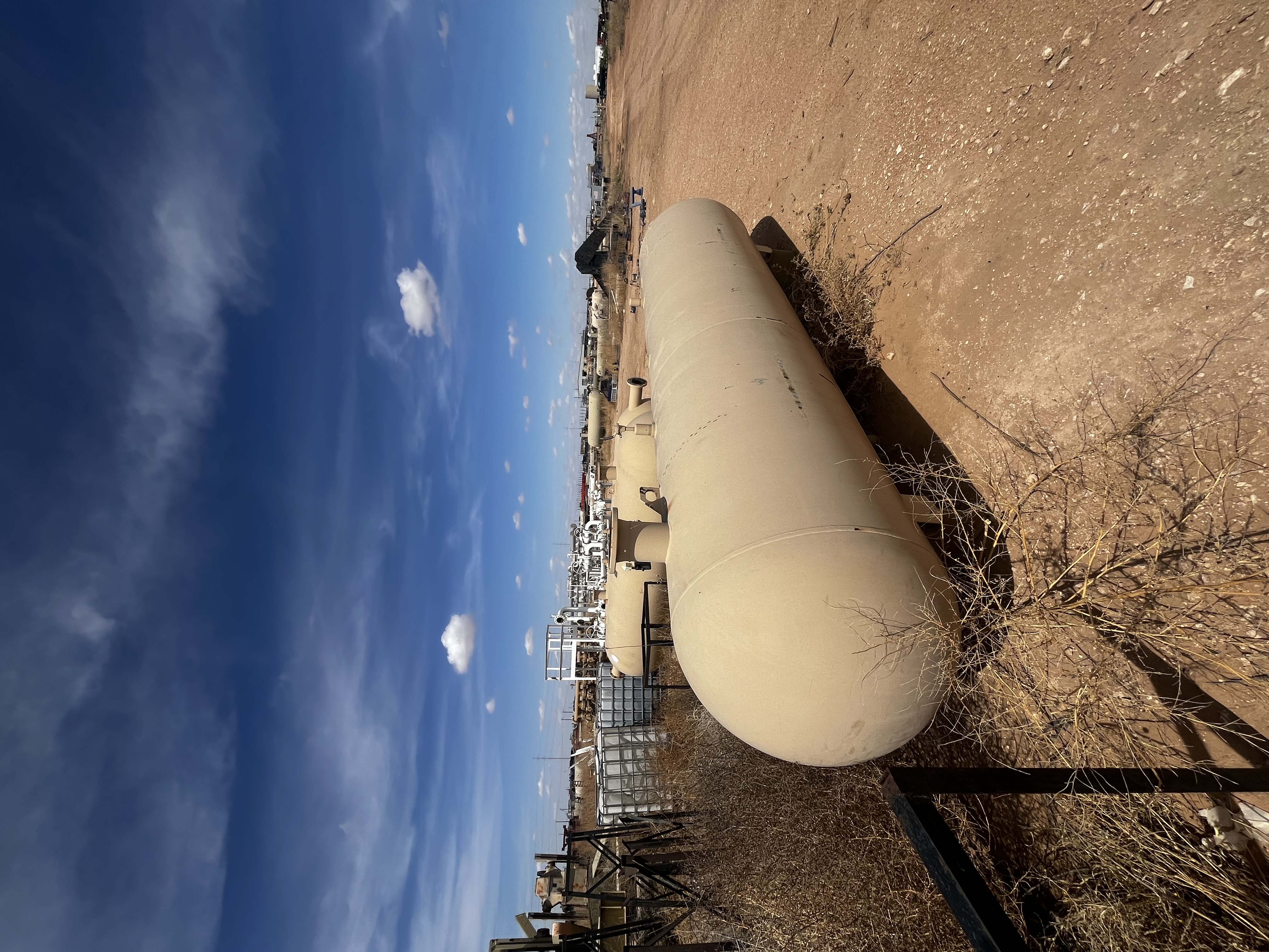 Industrias Gutierrez 1000 Gallon Horizontal Pressure Vessel, Type AG, S/N 202