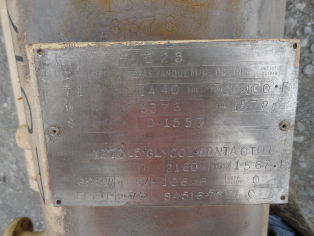 Texas Tanque Glycol Contactor Tower 12-3/4" x 18'10" — product image 11 of 14