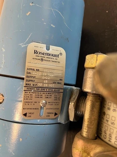 Rosemount 1151GP3E22M3B1D2 Gage Pressure Transmitter with Local Display — product image 3 of 5