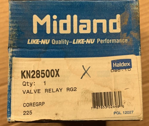 Haldex KN28500X RG2 Relay Valve (Remanufactured) — primary product image