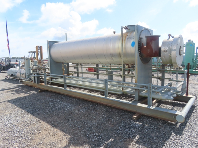 Hanover Glycol Reboiler 36" x 15' 750,000 BTU/HR