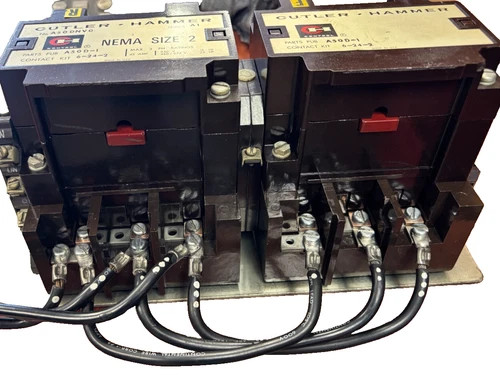Cutler-Hammer A50DNV0 NEMA Size 2 Vertical Reversing Starter — product image 5 of 5