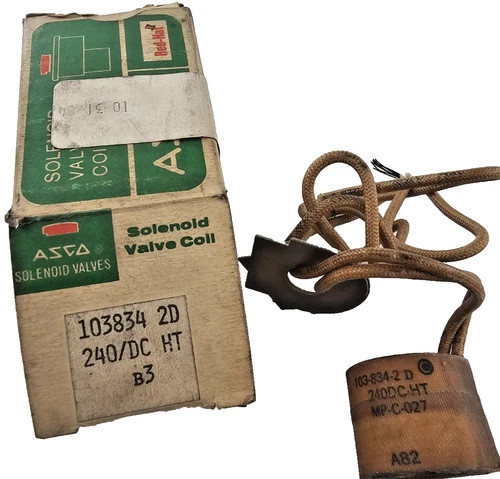 ASCO 103-834-2D 240V DC High Temperature Solenoid Valve Coil — product image 4 of 4