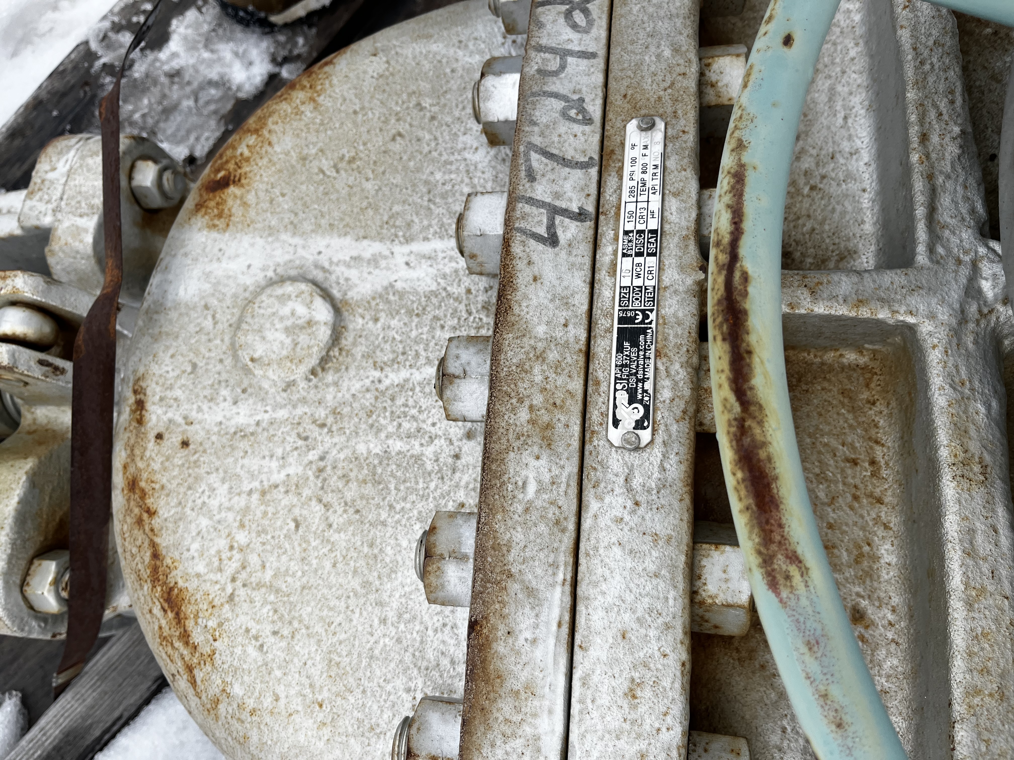 Velan 6 Inch Class 150 Cast Steel Gate Valve Fig. 430 — product image 3 of 3