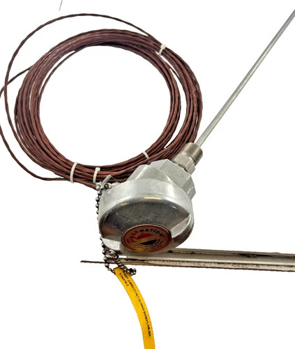 Pyromation Dual Type J Thermocouple Assembly JJ48U-014 (1/4) SNZ-8HN31, SB, BX — product image 3 of 4