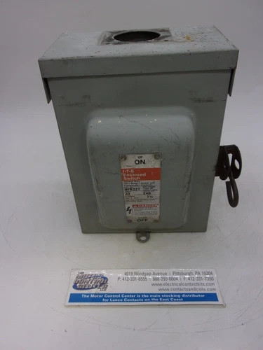 ITE NFR321 General Duty Enclosed Switch 30A 240V 3P Non-Fusible NEMA 3R