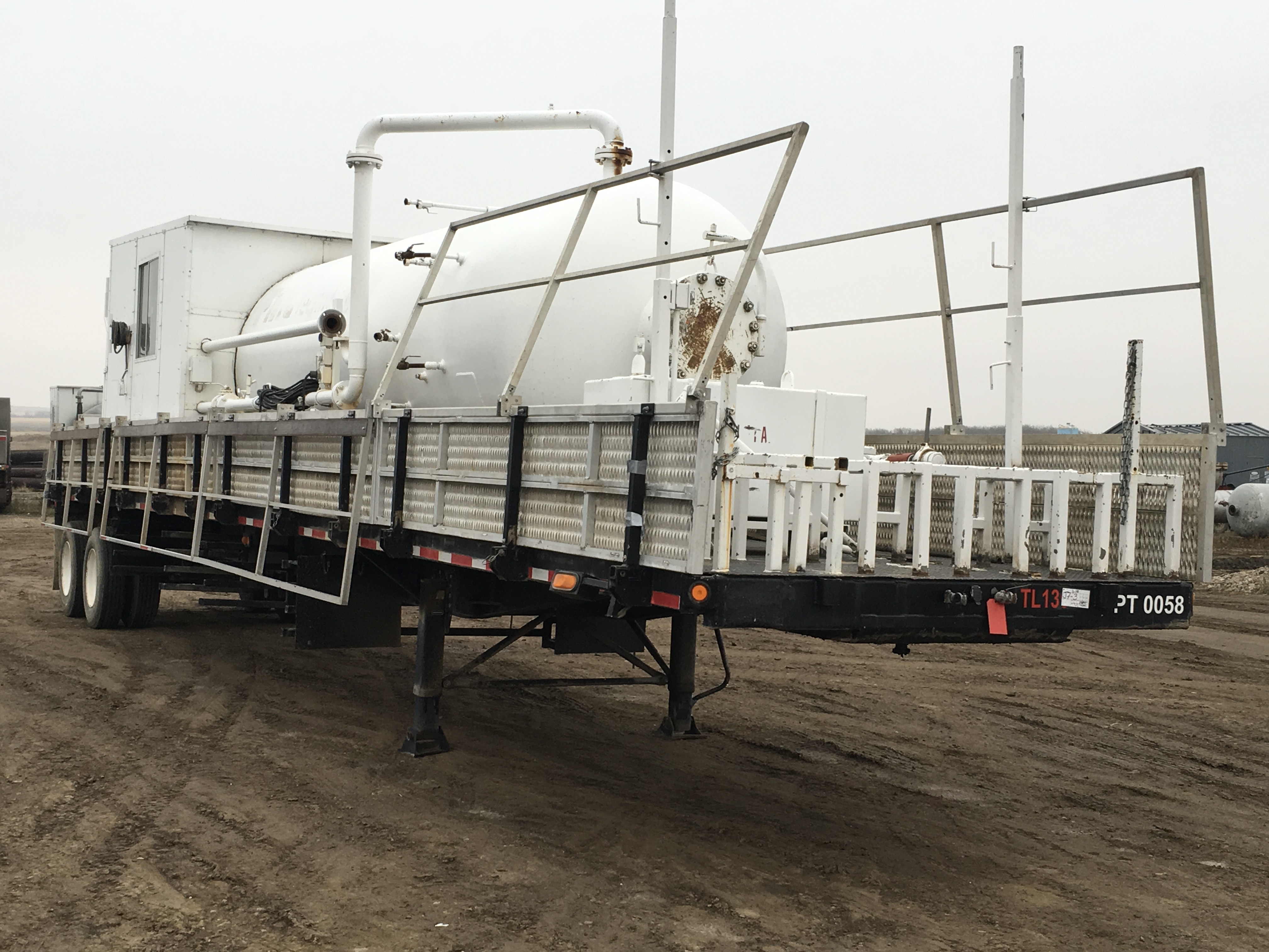 International Vessel Fabrication 6' x 20' Horizontal Separator Production Testing Unit — product image 2 of 13