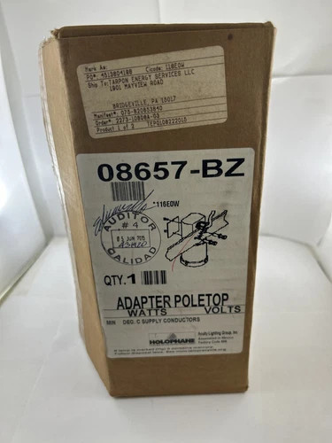 Holophane 08657-BZ Poletop Adapter for 2 Inch Round Pipe — product image 3 of 4