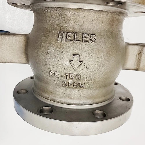 Neles Jamesbury 6" CL-150 Ball Valve R21CA06CCJD CF8M with ND9103HU-K Actuator — product image 5 of 11