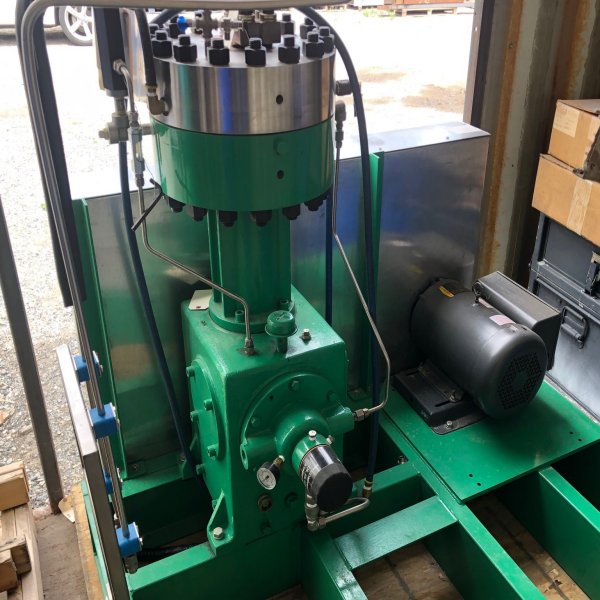 Pressure Products Industries (PPI) Sundyne 4100 15 HP Single Stage Diaphragm Gas Compressor