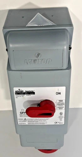 Leviton Powerswitch Mechanical Interlock 4100MI7W — primary product image