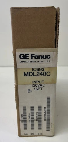 GE Fanuc IC693MDL240C 120VAC 16-Point Input Module — primary product image