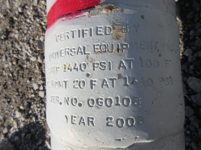 Universal Equipment Packed Glycol Contactor Tower, 6-5/8" x 12'9", MAWP 1440 PSI — product image 7 of 14