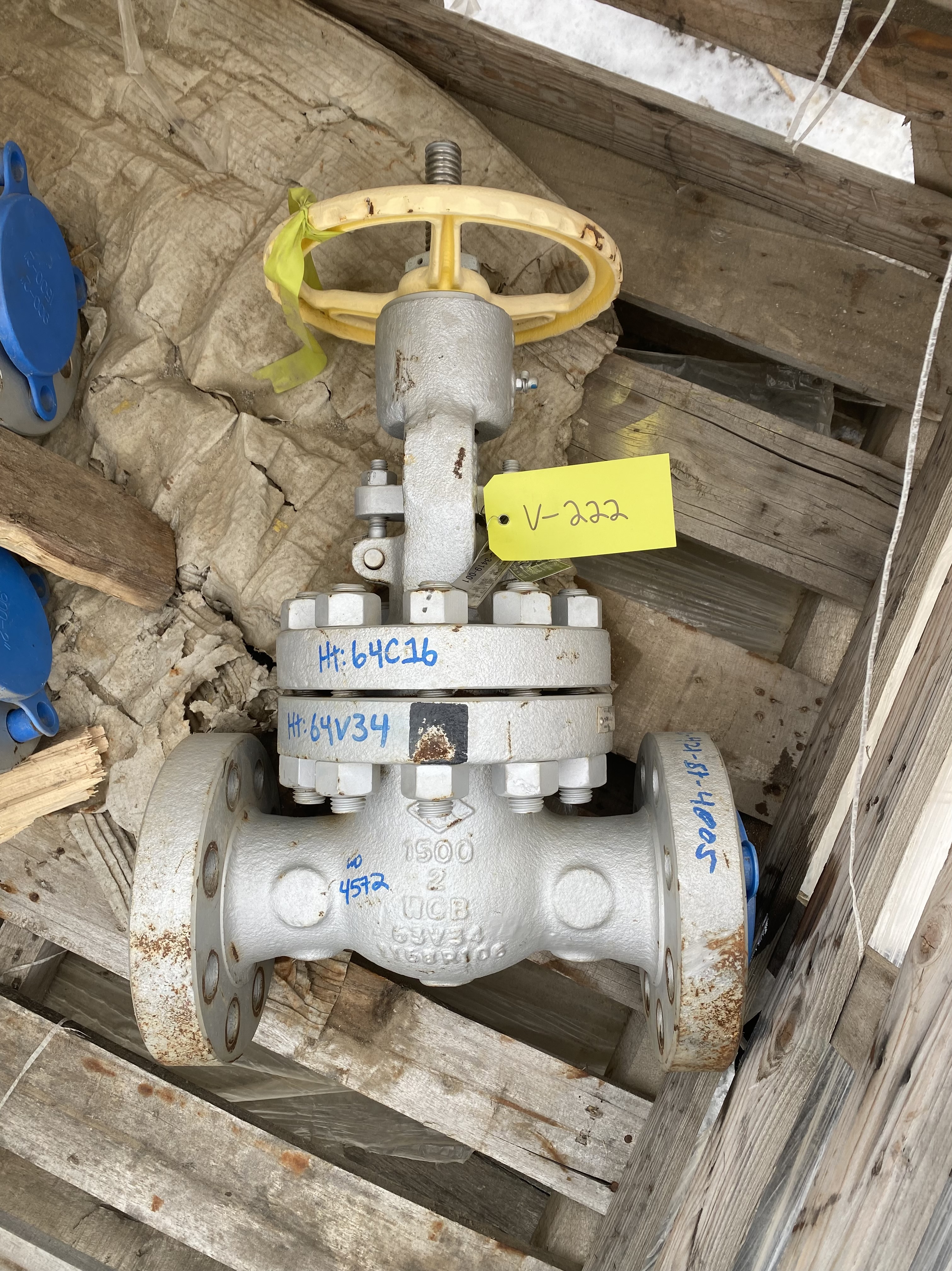 PK Valve 2-Inch Class 1500 Gate Valve 1500RF12N-GRF — primary product image