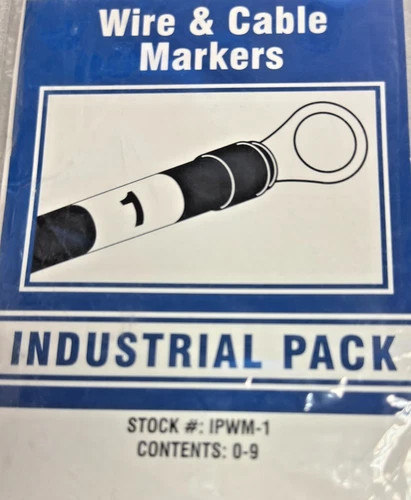 LEM Products IPWM-1 Industrial Pack Wire & Cable Markers — product image 3 of 3