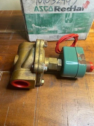 ASCO RedHat 8210B057 Solenoid Valve, 2-Way Normally Closed, 1" NPT, 120V AC — product image 4 of 4