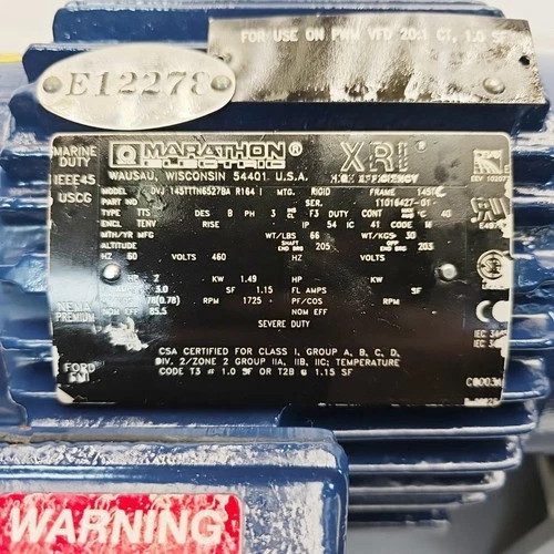Waukesha Cherry-Burrell Universal II 030U2-SP Positive Displacement Rotary Lobe Pump 316SS with Marathon 3HP Motor and Falk Gearbox — product image 2 of 6