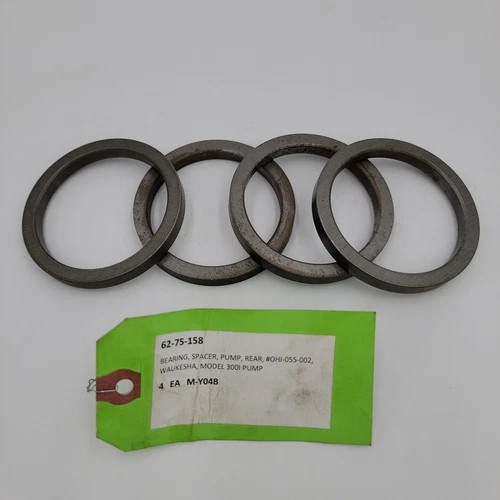 Waukesha Rear Bearing Spacer OHI-055-002 for Model 300 Pump (Set of 4)