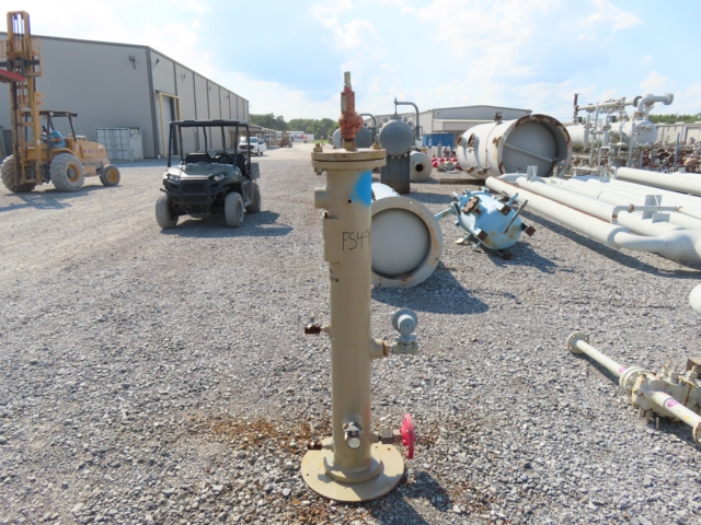 Bailey's Welding & Machine Fuel Gas Filter Vessel 6-3/4" x 4'3" — product image 10 of 10