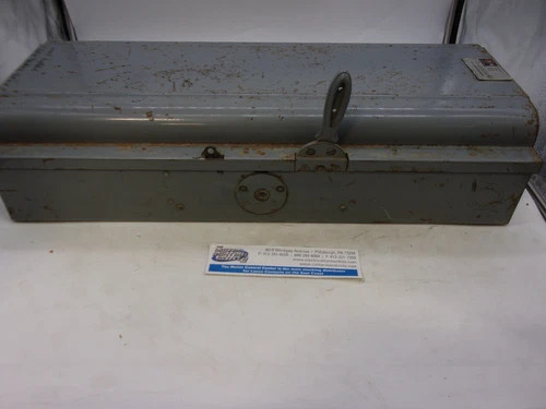 Cutler-Hammer 4162H312 Fusible Double Throw Safety Switch, 60A, 600V, 3P, NEMA 1 — product image 8 of 8