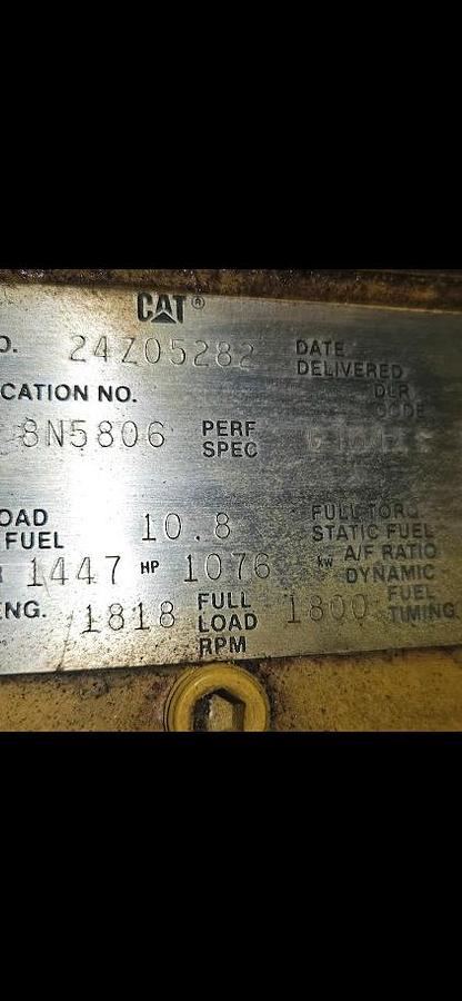 Caterpillar 3508 Diesel Generator Set 750 kW — product image 3 of 10