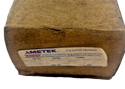 Ametek U.S. Gauge 37325 Pressure Gauge 0-60 PSI