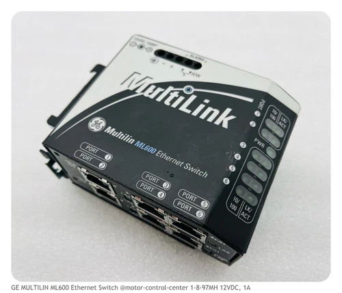 GE Multilin ML600 Ethernet Switch — product image 5 of 6