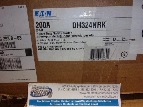 Eaton DH324NRK Heavy Duty Safety Switch — primary product image