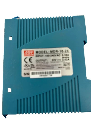 MEAN WELL MDR-10-24 DIN Rail Power Supply — product image 5 of 5