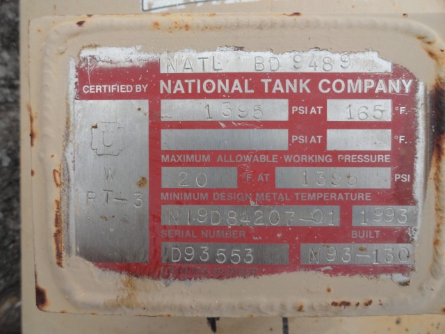 National Tank Company Horizontal Filter Separator, 24" x 7', 1395 PSI — product image 4 of 8