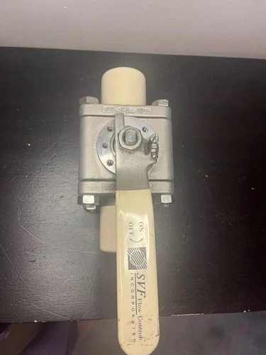 SVF Flow Controls 2-inch Ball Valve SB706666ATTR00200000 Full Port High Purity Sanitary Stainless Steel