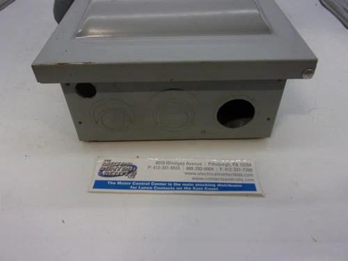 Siemens GNF323 Non-Fusible General Duty Safety Switch, 100A, 240V, 3-Pole, NEMA 1 — product image 6 of 7