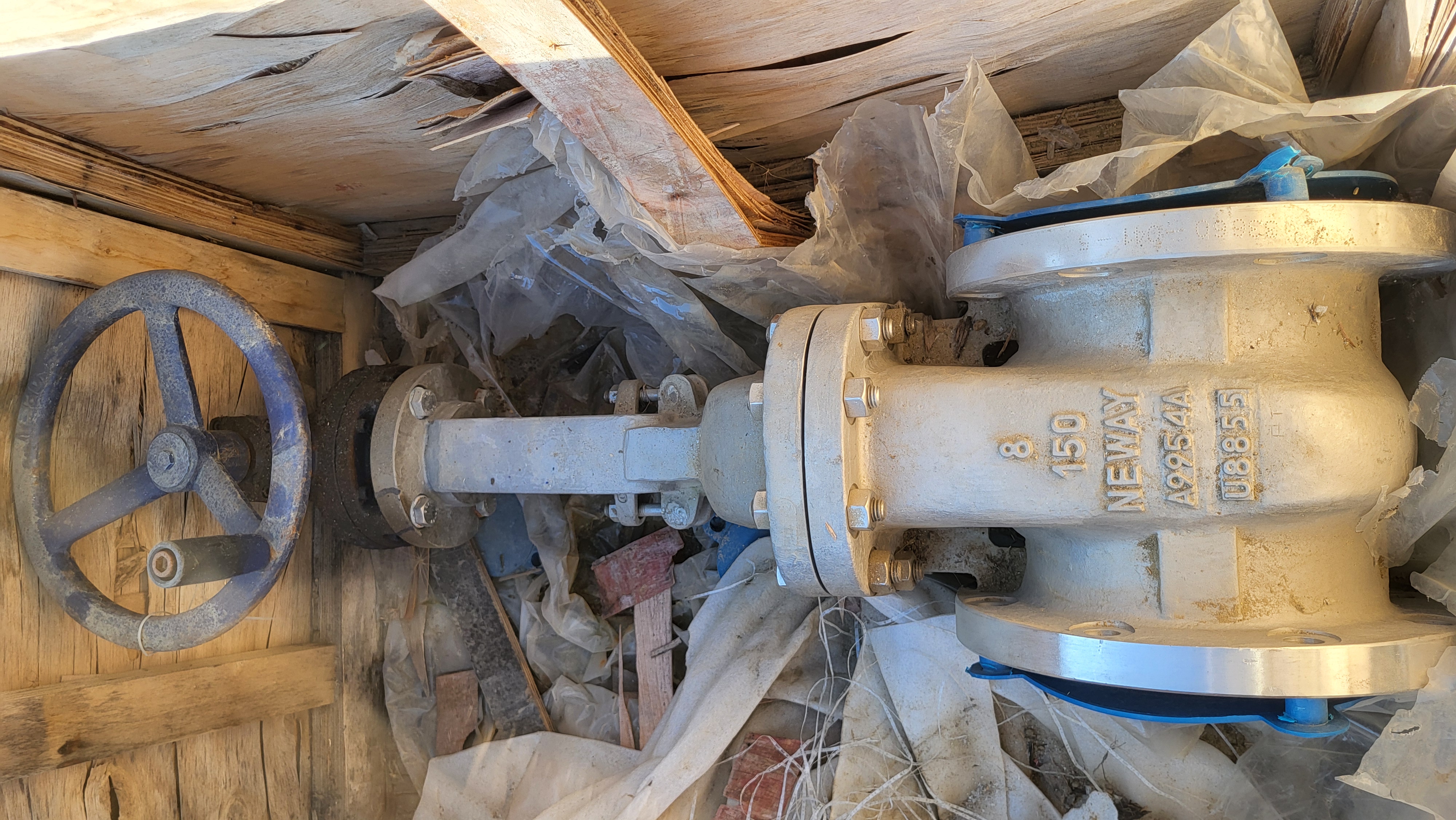 Neway 8-Inch Class 150 Gate Valve Fig. No. 8G1RNF51-HFW-G-600 — primary product image