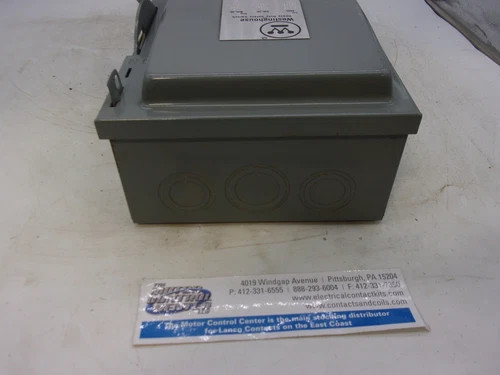 Westinghouse Heavy Duty Safety Switch HF322N — product image 8 of 9