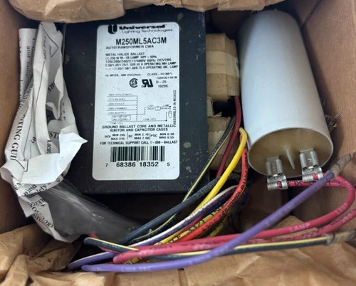 Universal Lighting Technologies M250ML5AC3M Metal Halide Magnetic Ballast Kit — primary product image