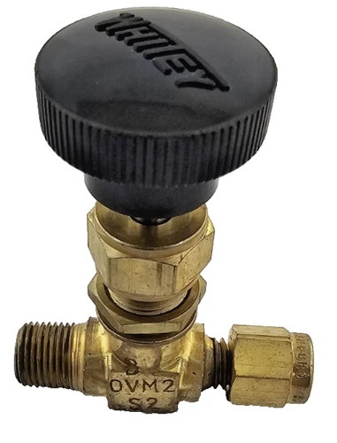 Whitey B-0VM2 Brass Metering Valve - 1/8" Tube — product image 5 of 5