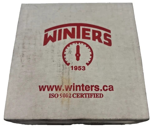 Winters PFP1003R14FF Premium Stainless Steel Liquid Filled Pressure Gauge, 4" Dial, 0-60 PSI, 1/4" NPT Back Connection — product image 5 of 6