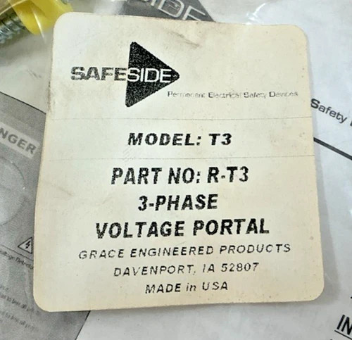 Safeside 3-Phase Voltage Portal Model T3 R-T3 30mm — product image 2 of 3