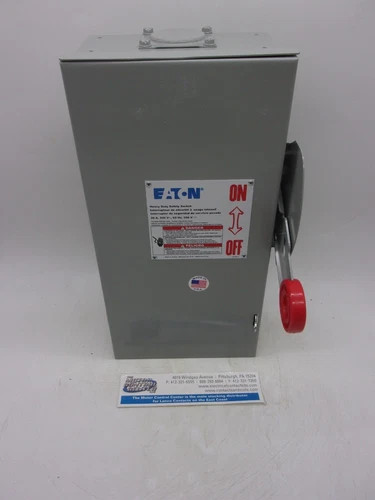 Eaton DH321FRK Heavy Duty Safety Switch — product image 3 of 9