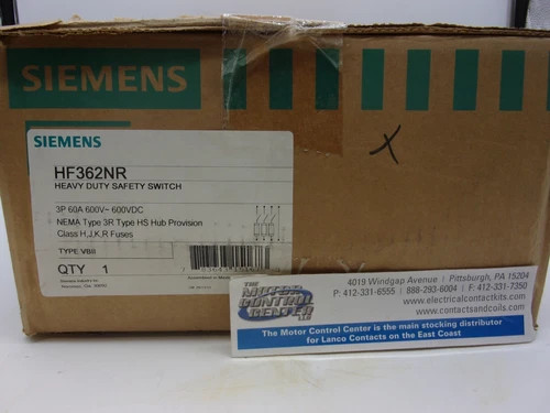 Siemens HF362NR Heavy Duty Safety Switch — primary product image