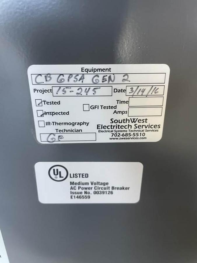 Eaton RPD3K0400 Enclosed Circuit Breaker 400A Frame — product image 3 of 5