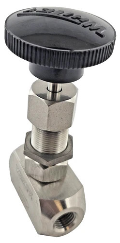 Whitey SS-4VF4 Stainless Steel Needle Valve, 1/4 in. Tube — product image 2 of 4