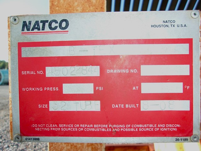 Natco 32 Tube SS BTEX Unit 750,000 BTU — product image 2 of 7