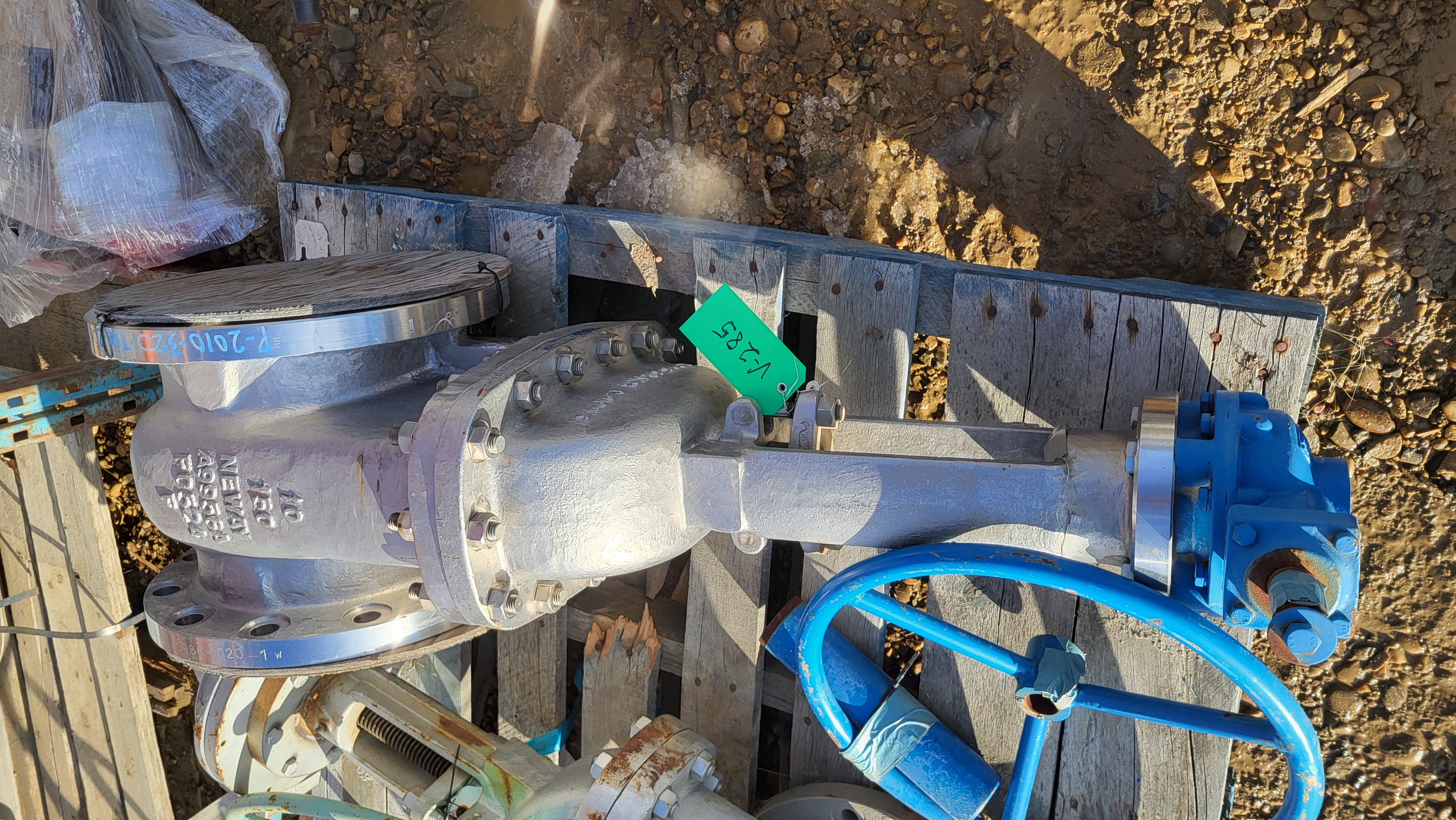 Neway 10-Inch Class 150 Gate Valve Fig. No. G1RZF53HFW-T-600-NC-G