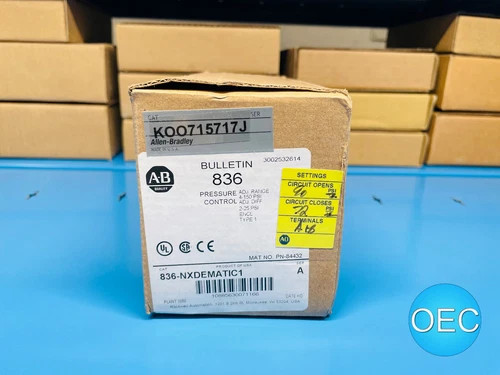 Allen-Bradley 836-NXDEMATIC1 Series A Pressure Control Switch — primary product image