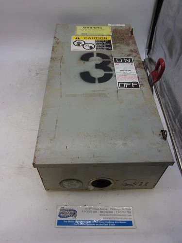 Federal Pacific H1136SN Heavy Duty Fusible Safety Switch