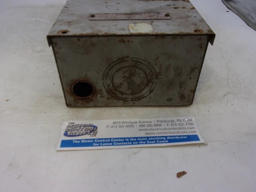 General Electric TE100F Circuit Breaker Enclosure with TED134030 Breaker — product image 7 of 10