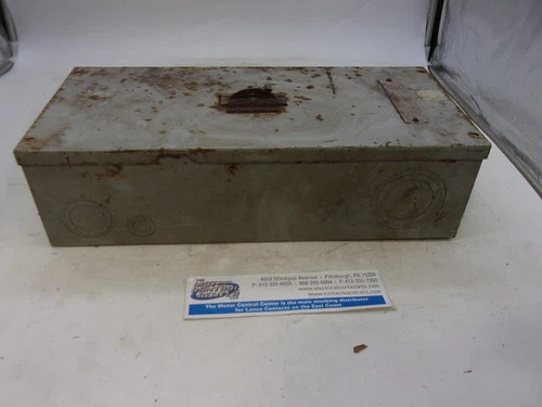 General Electric TE100F Circuit Breaker Enclosure with TED134030 Breaker — product image 10 of 10